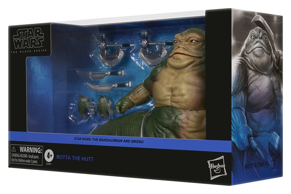 Star Wars: The Mandalorian and Grogu Black Series Actionfigur Rotta the Hutt 17 cm Image 3