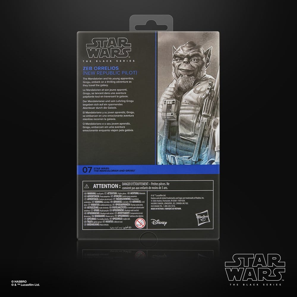 Star Wars: The Mandalorian & Grogu Black Series Actionfigur Garazeb “Zeb” Orrelios 15 cm Image 2