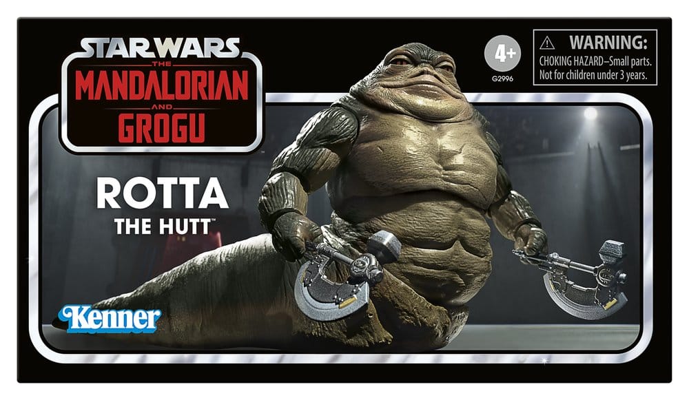 Star Wars: The Mandalorian and Grogu Vintage Collection Actionfigur Rotta the Hutt 10 cm Image 9