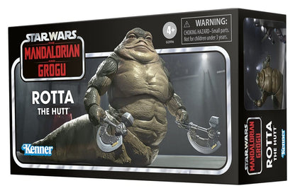 Star Wars: The Mandalorian and Grogu Vintage Collection Actionfigur Rotta the Hutt 10 cm Image 10