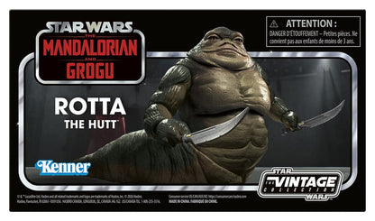 Star Wars: The Mandalorian and Grogu Vintage Collection Actionfigur Rotta the Hutt 10 cm Image 11