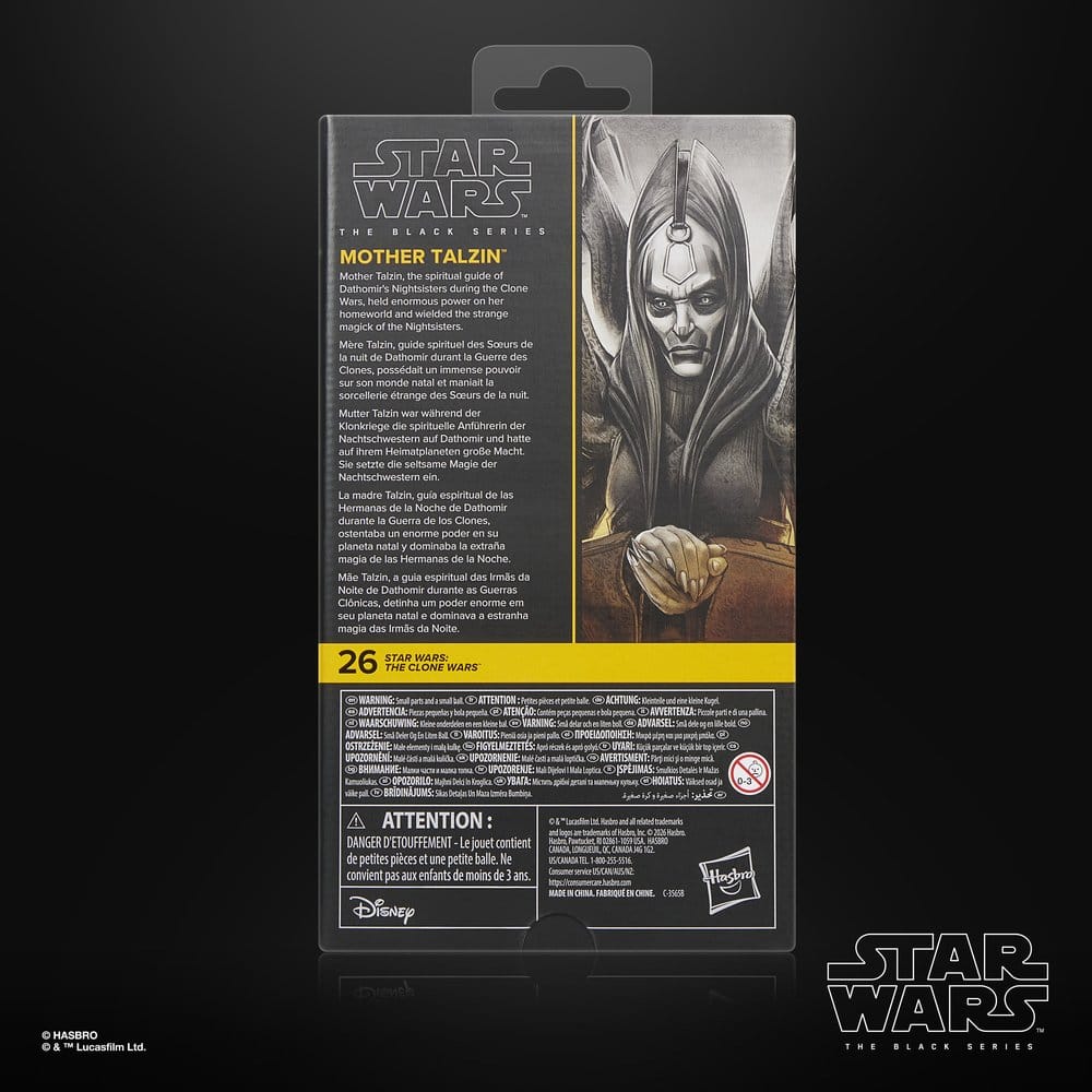 Star Wars: The Clone Wars Black Series Actionfigur Mother Talzin 15 cm Image 6