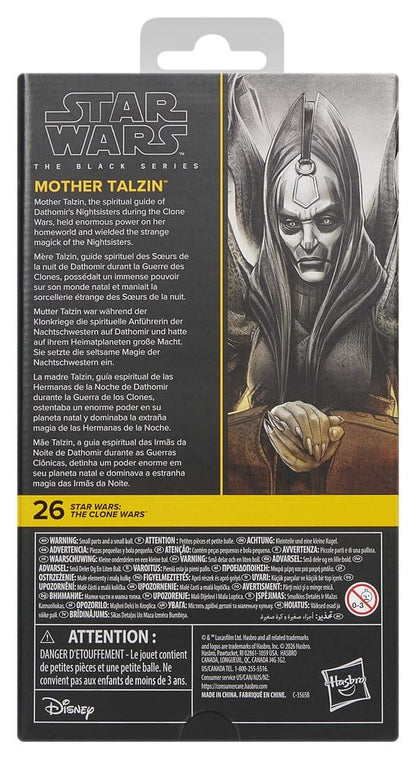 Star Wars: The Clone Wars Black Series Actionfigur Mother Talzin 15 cm Image 7