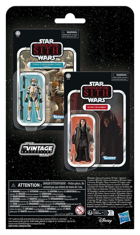 Star Wars Episode III Vintage Collection Actionfiguren 2er-Pack Anakin Skywalker & Clone Commander Cody (Utapau) 10 cm Image 2