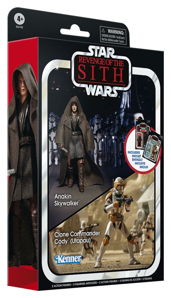 Star Wars Episode III Vintage Collection Actionfiguren 2er-Pack Anakin Skywalker & Clone Commander Cody (Utapau) 10 cm Image 7