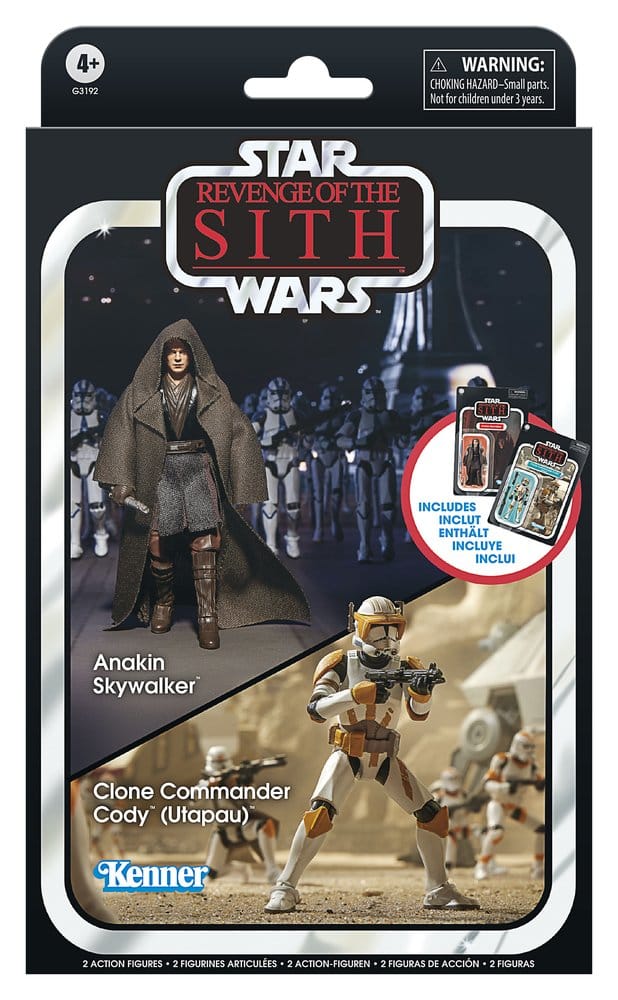 Star Wars Episode III Vintage Collection Actionfiguren 2er-Pack Anakin Skywalker & Clone Commander Cody (Utapau) 10 cm Image 8