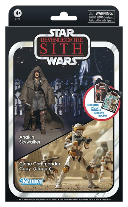 Star Wars Episode III Vintage Collection Actionfiguren 2er-Pack Anakin Skywalker & Clone Commander Cody (Utapau) 10 cm Image 8