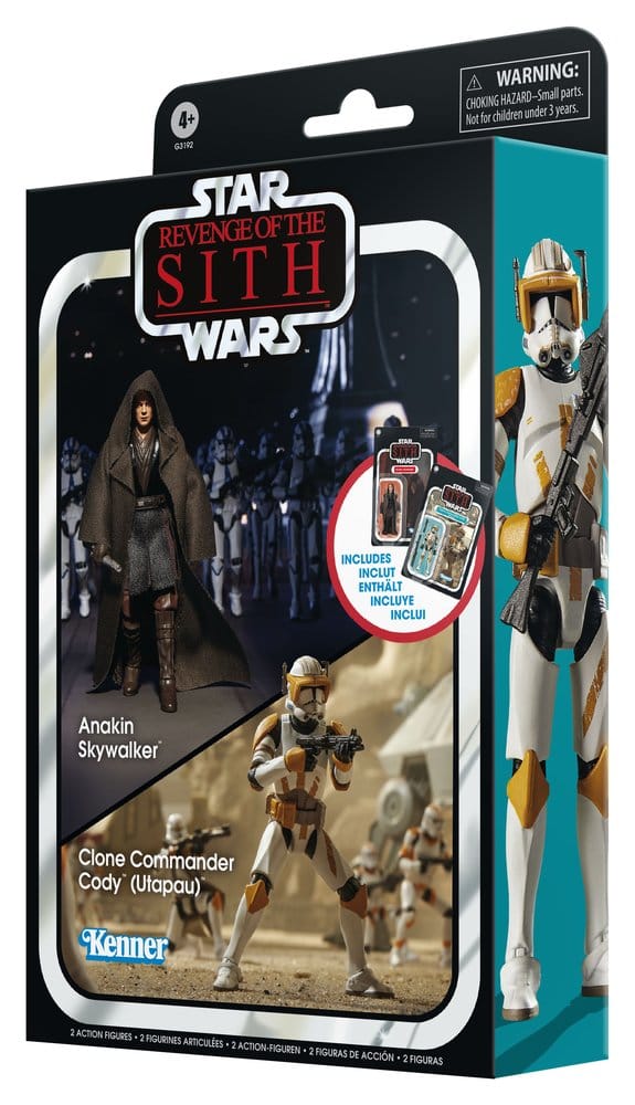 Star Wars Episode III Vintage Collection Actionfiguren 2er-Pack Anakin Skywalker & Clone Commander Cody (Utapau) 10 cm Image 9