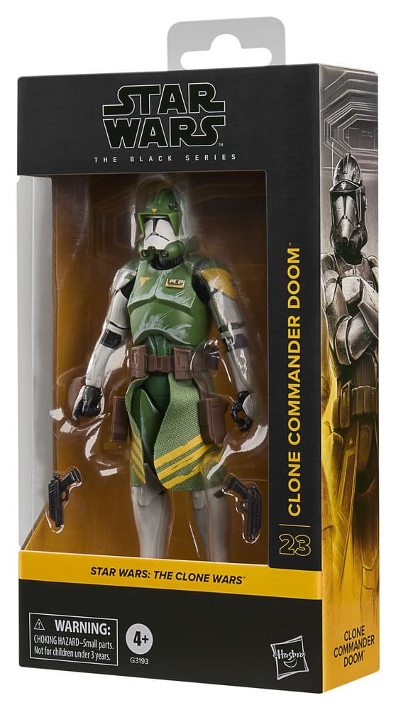 Star Wars: The Clone Wars Black Series Actionfigur Clone Commander Doom 15 cm Image 8