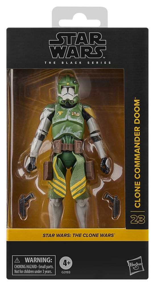 Star Wars: The Clone Wars Black Series Actionfigur Clone Commander Doom 15 cm Image 10