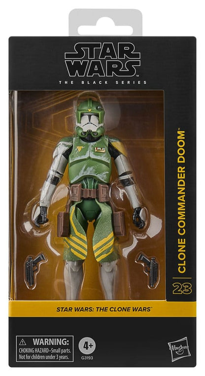 Star Wars: The Clone Wars Black Series Actionfigur Clone Commander Doom 15 cm Image 10
