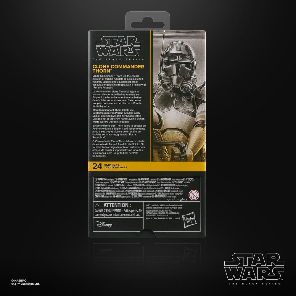 Star Wars: The Clone Wars Black Series Actionfigur Clone Commander Thorn 15 cm Image 4