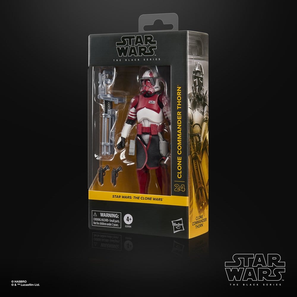 Star Wars: The Clone Wars Black Series Actionfigur Clone Commander Thorn 15 cm Image 5