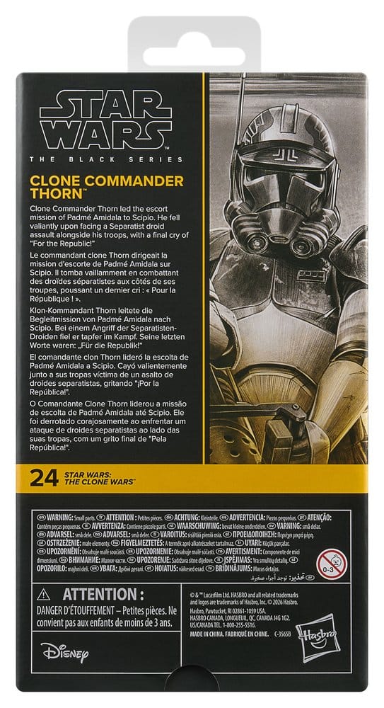 Star Wars: The Clone Wars Black Series Actionfigur Clone Commander Thorn 15 cm Image 19