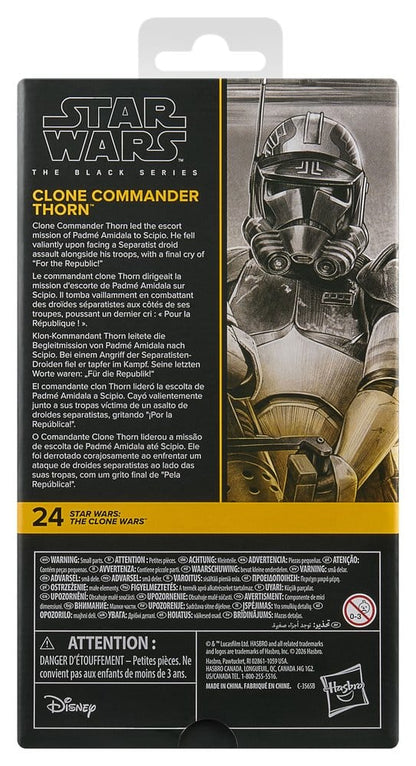 Star Wars: The Clone Wars Black Series Actionfigur Clone Commander Thorn 15 cm Image 19