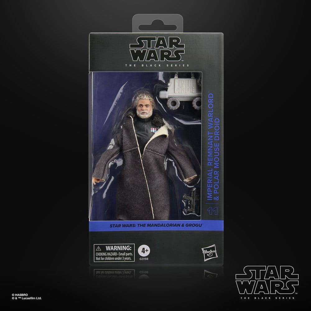 Star Wars: The Mandalorian & Grogu Black Series Actionfigur Imperial Remnant Warlord & Polar Mouse Droid 15 cm Image 2