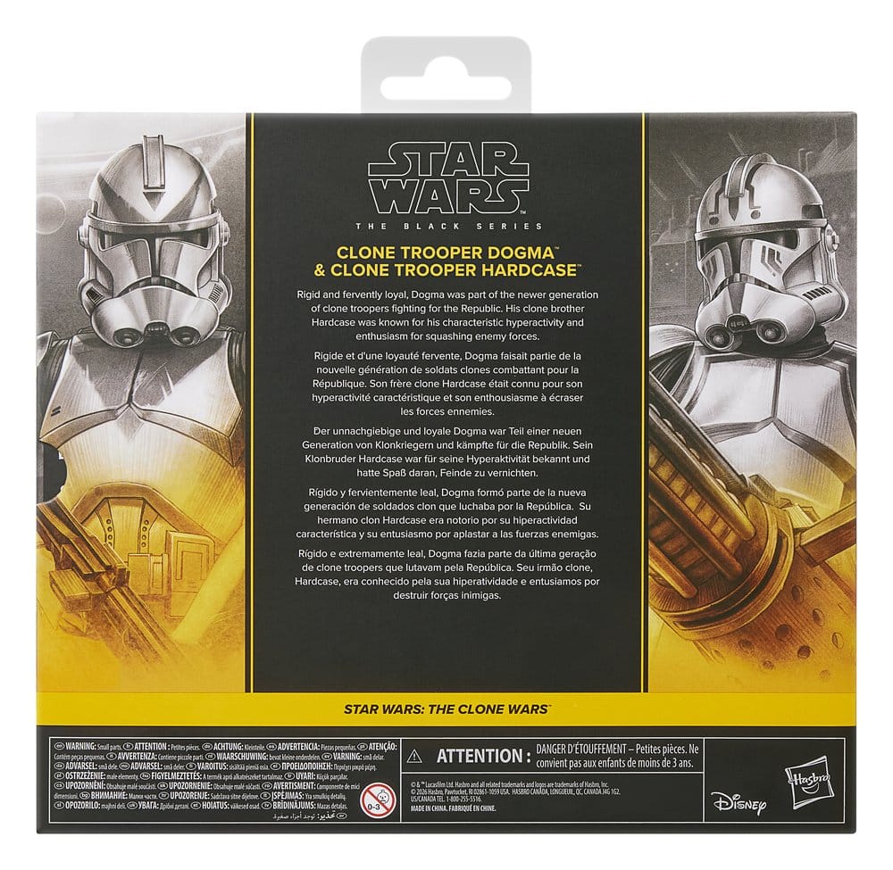 Star Wars: The Clone Wars Black Series Actionfiguren 2er-Pack Clone Troopers Dogma & Hardcase 15 cm Image 2