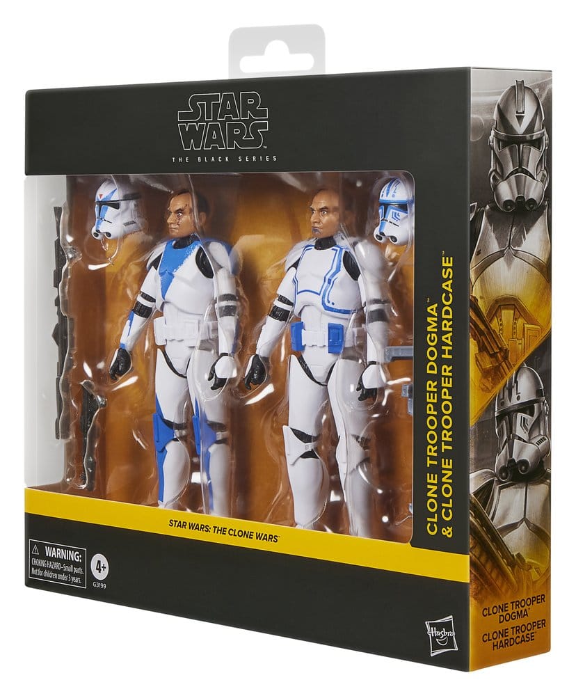 Star Wars: The Clone Wars Black Series Actionfiguren 2er-Pack Clone Troopers Dogma & Hardcase 15 cm Image 5