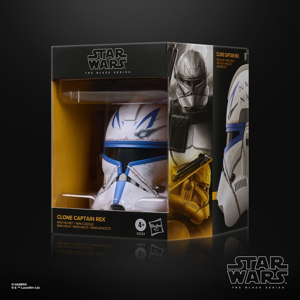 Star Wars: The Clone Wars Black Series Mini-Helm Klon Captain Rex 15 cm Image 4