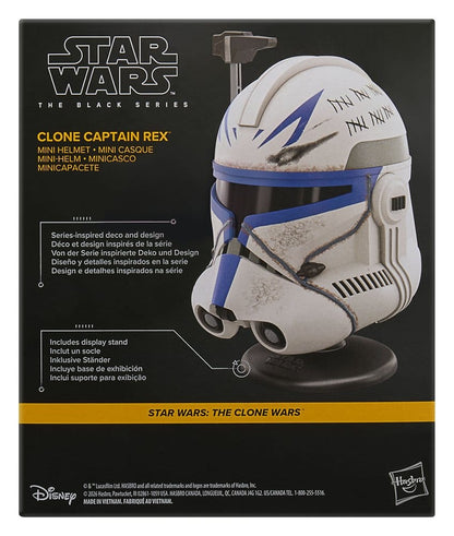 Star Wars: The Clone Wars Black Series Mini-Helm Klon Captain Rex 15 cm Image 7