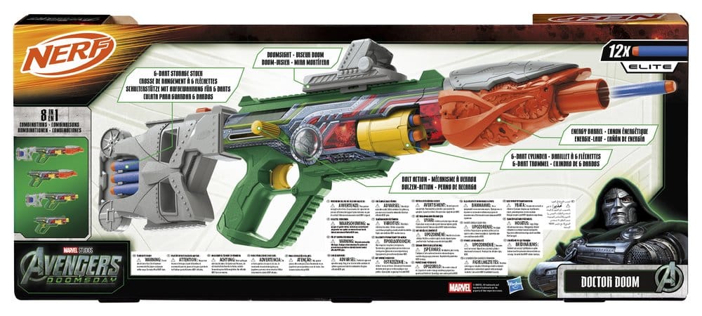 Avengers: Doomsday NERF Dart-Blaster Doctor Doom Image 15