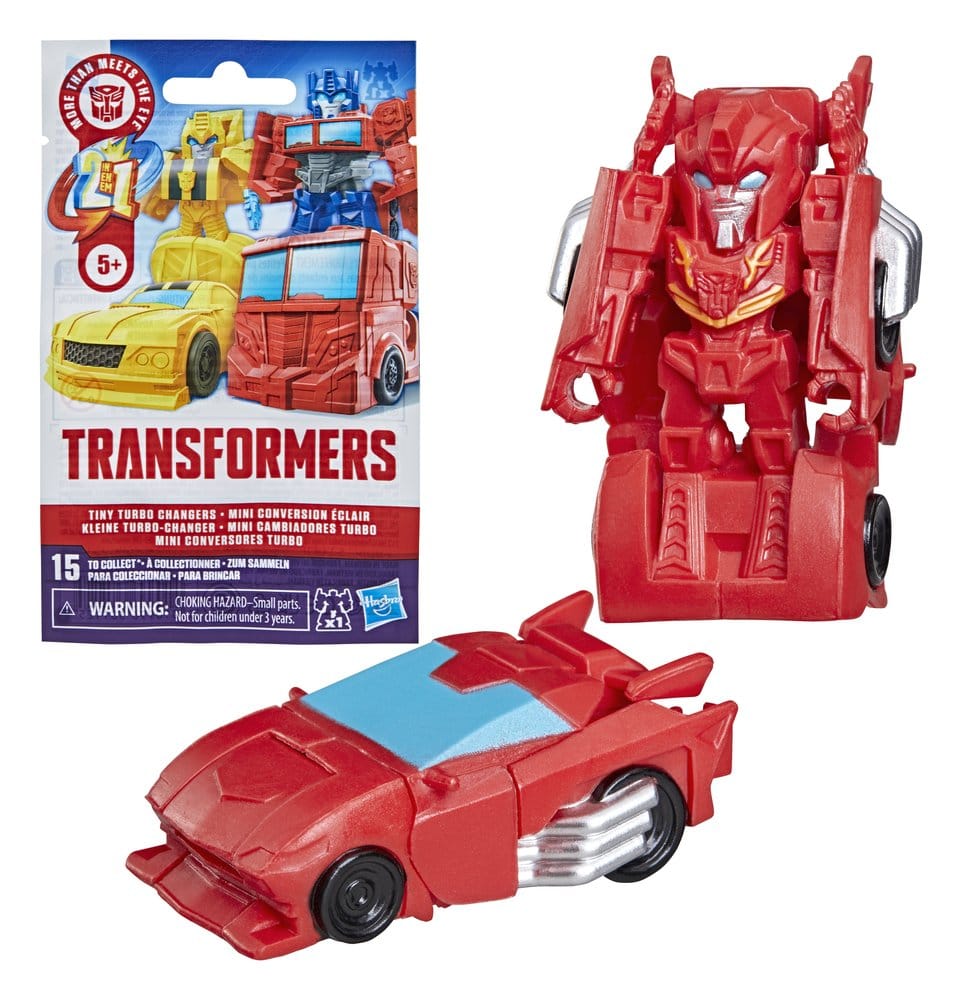 Transformers Mini-Actionfiguren 4 cm Tiny Turbo Changers Blind Box Display (24) Image 2