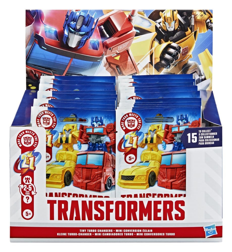 Transformers Mini-Actionfiguren 4 cm Tiny Turbo Changers Blind Box Display (24) Image 15