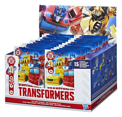 Transformers Mini-Actionfiguren 4 cm Tiny Turbo Changers Blind Box Display (24) Image 24