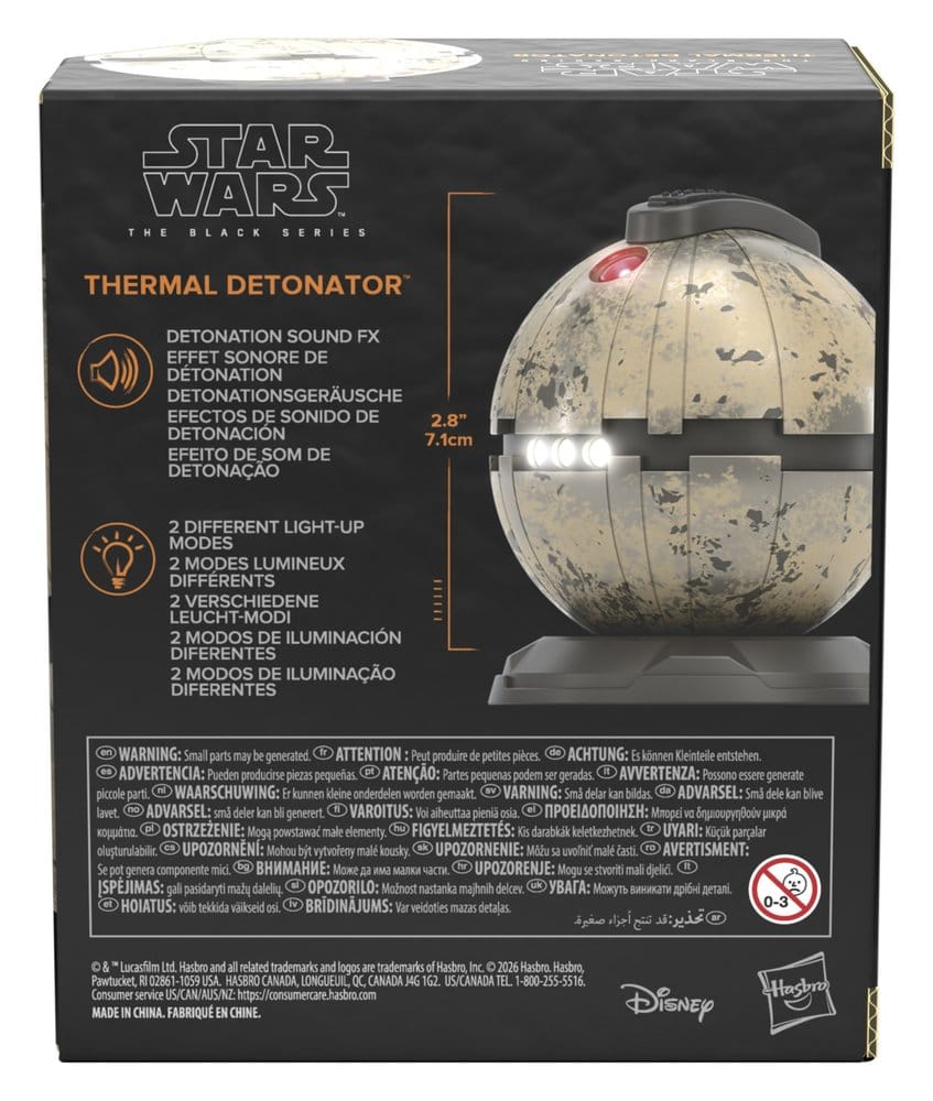 Star Wars Episode VI Black Series Elektronischer Thermaldetonator Image 3