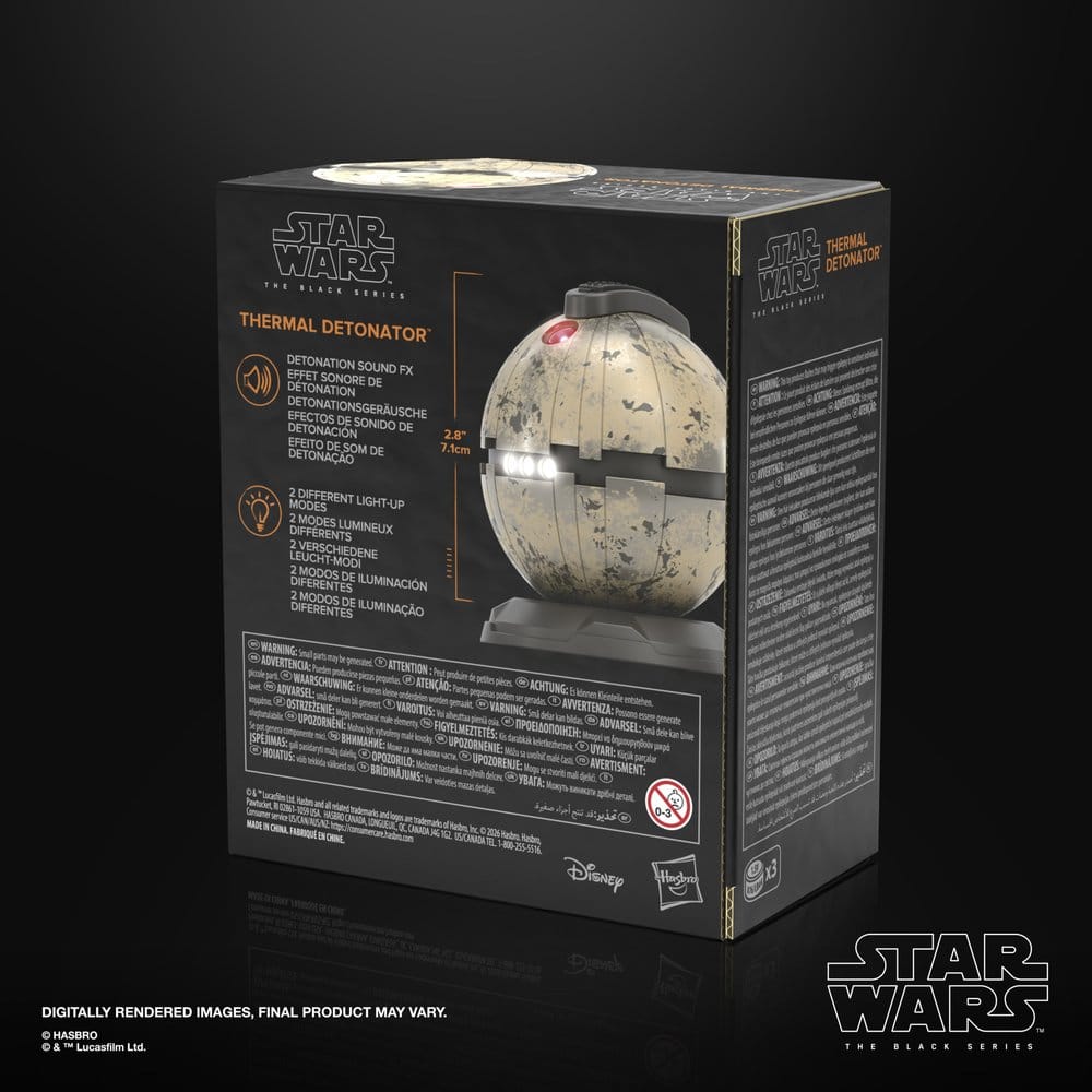 Star Wars Episode VI Black Series Elektronischer Thermaldetonator Image 13