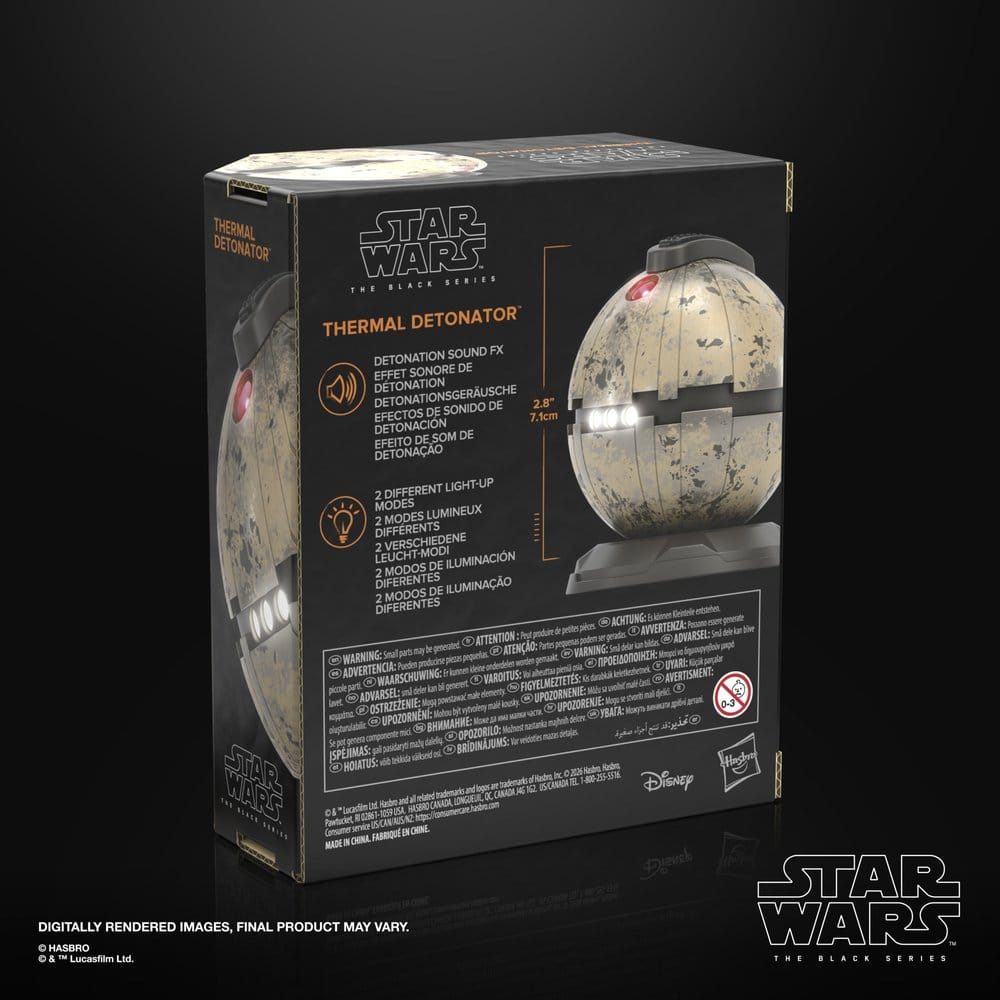 Star Wars Episode VI Black Series Elektronischer Thermaldetonator Image 14