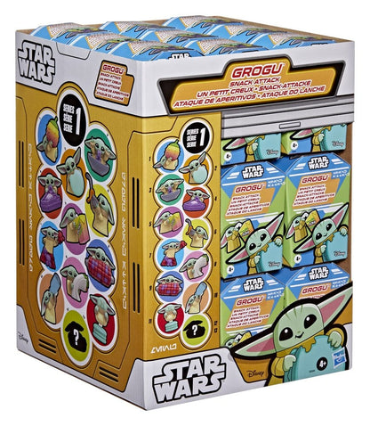 Star Wars Minifiguren 4 cm Grogu Snack Attack Series 1 Blind Box Display (24) Image 1