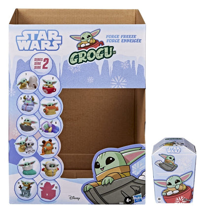 Star Wars Minifiguren 4 cm Grogu Force Freeze Series 2 Blind Box Display (24) Image 3