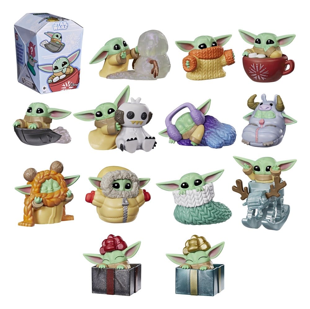 Star Wars Minifiguren 4 cm Grogu Force Freeze Series 2 Blind Box Display (24) Image 4
