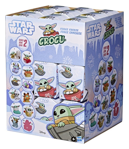 Star Wars Minifiguren 4 cm Grogu Force Freeze Series 2 Blind Box Display (24) Image 23