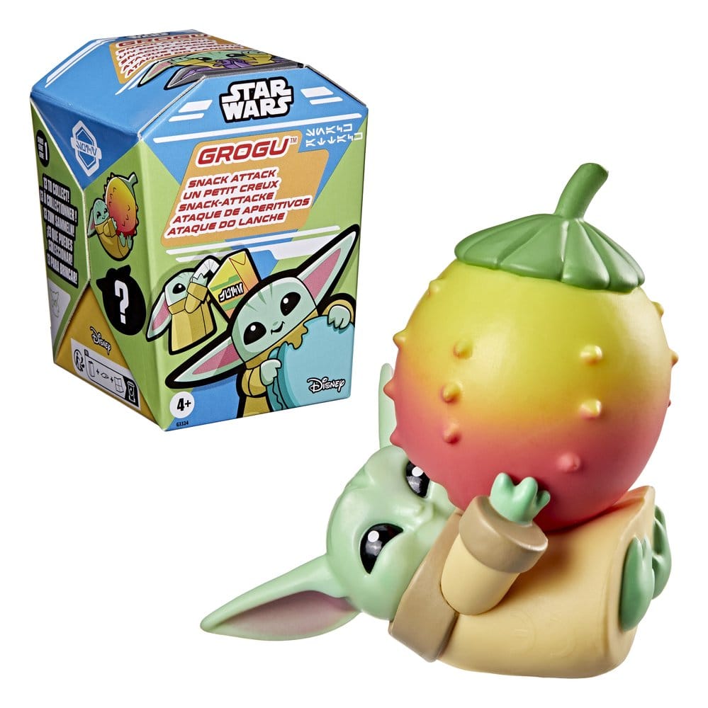 Star Wars Minifiguren 4 cm Grogu Snack Attack Series 1 Blind Box Display (24) Image 3