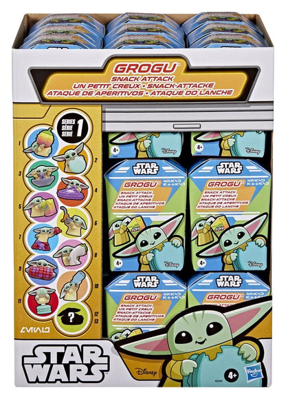 Star Wars Minifiguren 4 cm Grogu Snack Attack Series 1 Blind Box Display (24) Image 4
