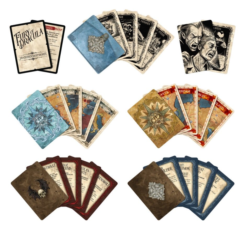 Fury of Dracula Brettspiel 5. Edition *Deutsche Version* Image 6