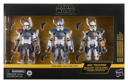 Star Wars: The Clone Wars Black Series Actionfiguren 3er-Pack ARC Trooper Havoc, Colt & Blitz 15 cm Image 2