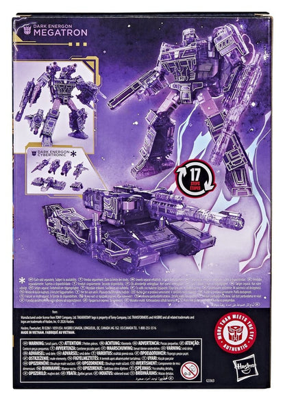 Transformers Age of the Primes Voyager Class Actionfigur Dark Energon Megatron 17 cm Image 2