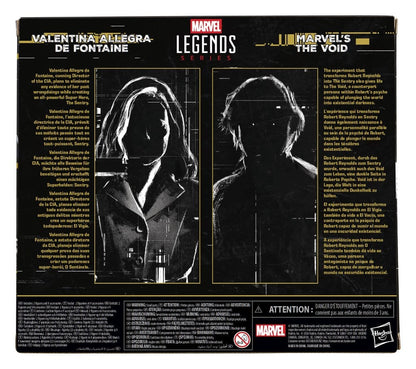 Thunderbolts Marvel Legends Actionfiguren 2er-Pack Valentina Allegra de Fontaine & Marvel's The Void 15 cm Image 2