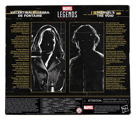 Thunderbolts Marvel Legends Actionfiguren 2er-Pack Valentina Allegra de Fontaine & Marvel's The Void 15 cm Image 2