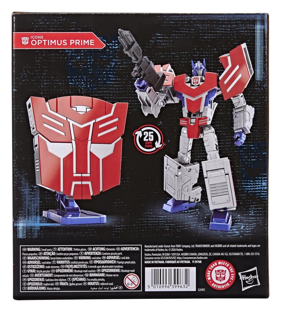 Transformers Icons Voyager Class Actionfigur Optimus Prime 17 cm Image 2