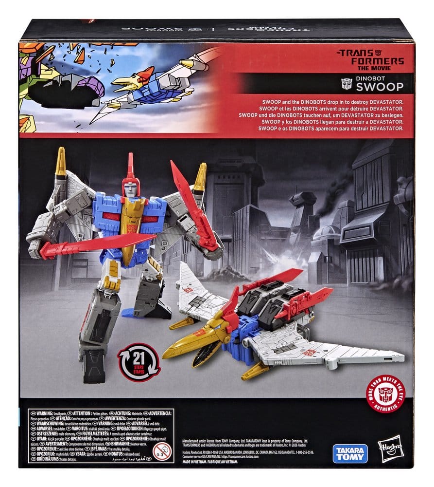 Transformers – Der Kampf um Cybertron Studio Series Leader Class Actionfigur Dinobot Swoop 21 cm Image 2
