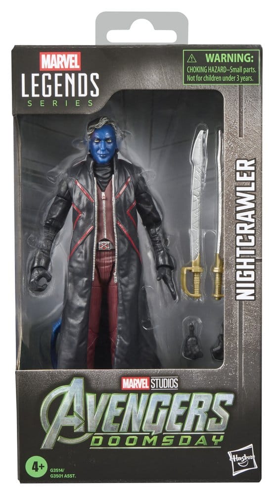 Avengers: Doomsday Marvel Legends Actionfigur Nightcrawler 15 cm Image 3