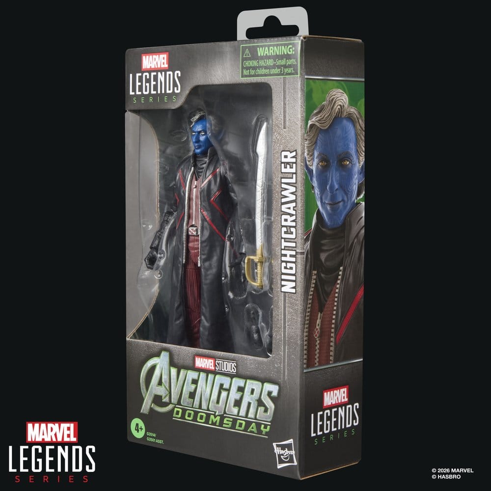 Avengers: Doomsday Marvel Legends Actionfigur Nightcrawler 15 cm Image 10