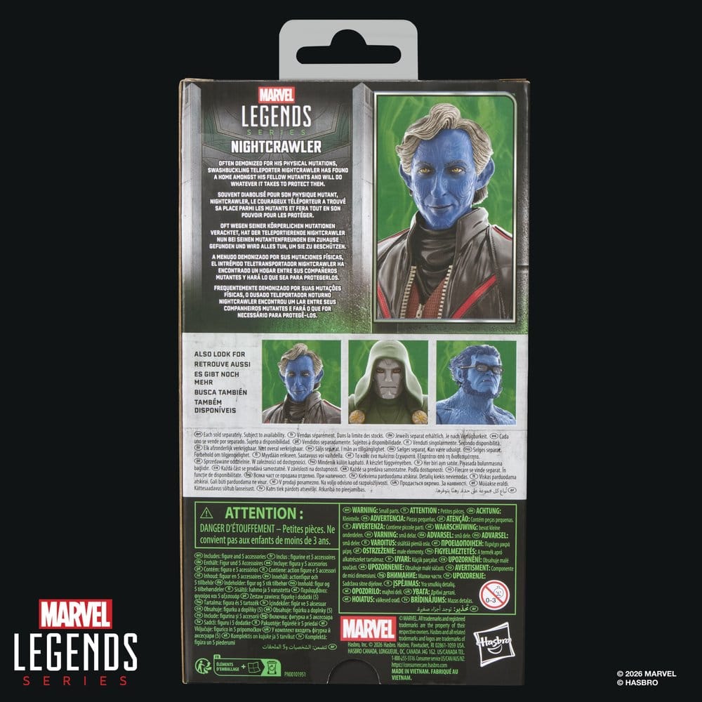 Avengers: Doomsday Marvel Legends Actionfigur Nightcrawler 15 cm Image 11