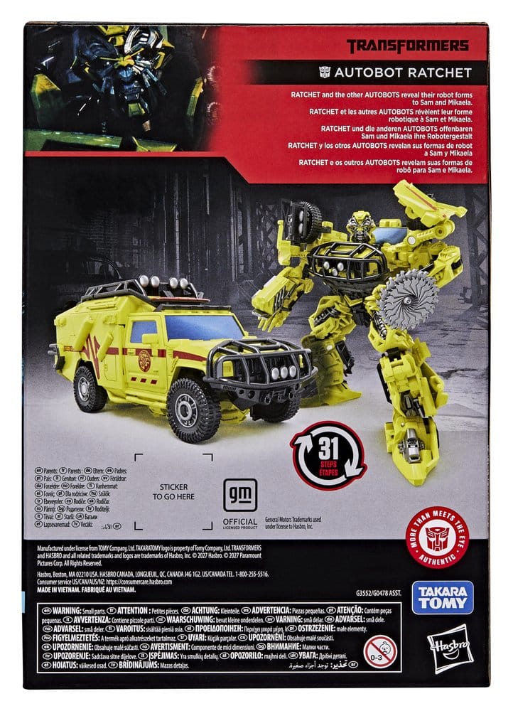 Transformers Studio Series Voyager Class Actionfigur Ratchet 17 cm Image 2