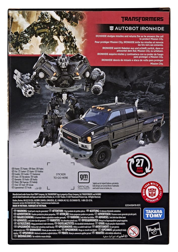 Transformers Studio Series Voyager Class Actionfigur Ironhide 17 cm Image 2