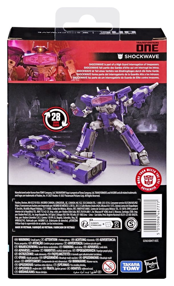 Transformers One Studio Series Deluxe Class Actionfigur Shockwave 13 cm Image 2